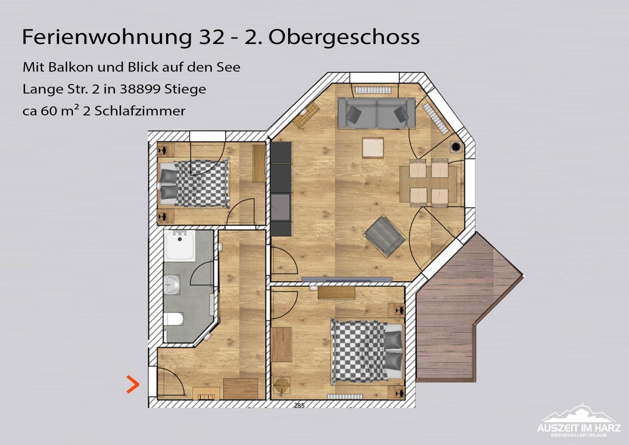 Auszeit-Im-Harz Haus 5 Wohnung 32 Stiege Exterior photo